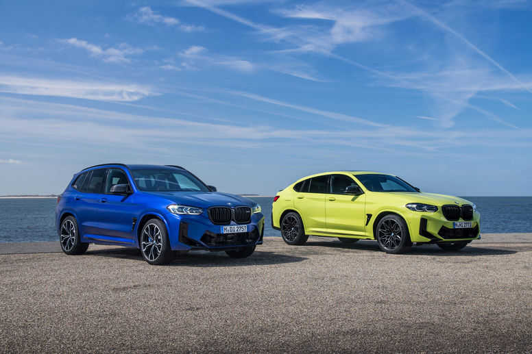 Nouvelles BMW X3 M Competition et X4 M Competition