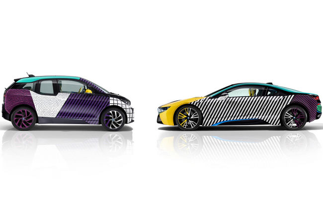 BMW i3 et i8 MemphisStyle par Garage Italia Customs