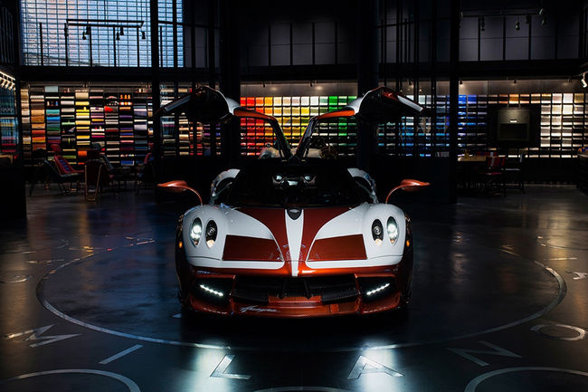 Pagani Huayra Lampo par Garage Italia Customs