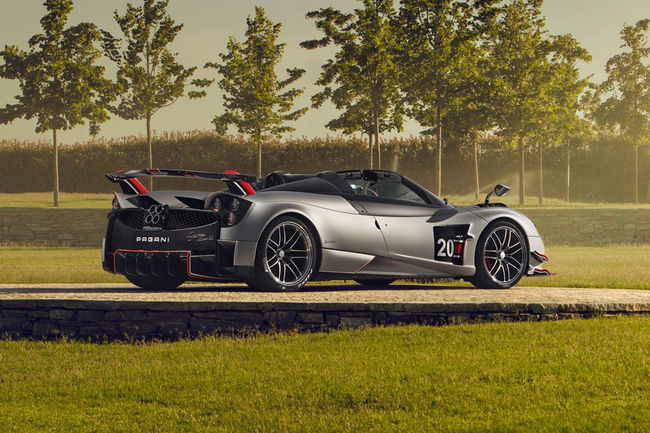 802 ch pour la Pagani Huayra Roadster BC 