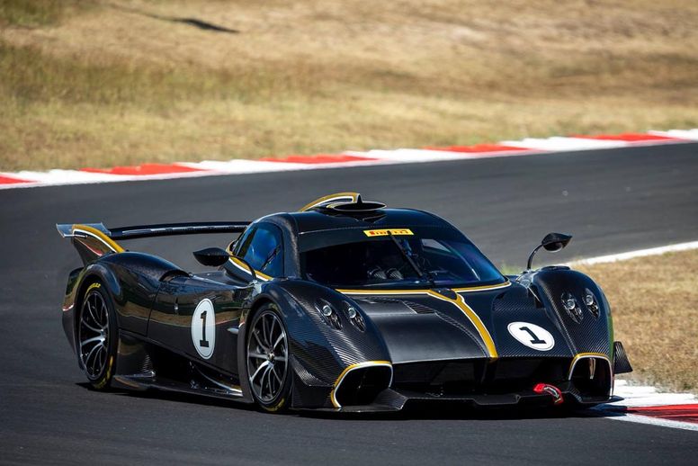 La Pagani Huayra R en essais à Monza