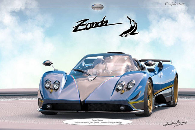 Une nouvelle Pagani Zonda en préparation