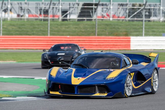 Rassemblement Passione Ferrari à Silverstone