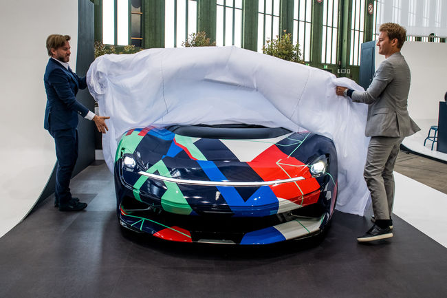 Un one-off Pininfarina Battista rend hommage à Leonard de Vinci