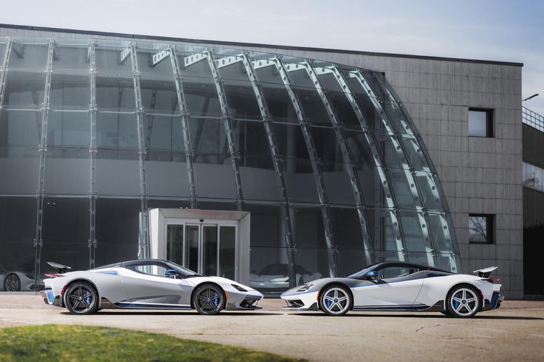 Pininfarina Battista Reversario et Anniversario : effet miroir