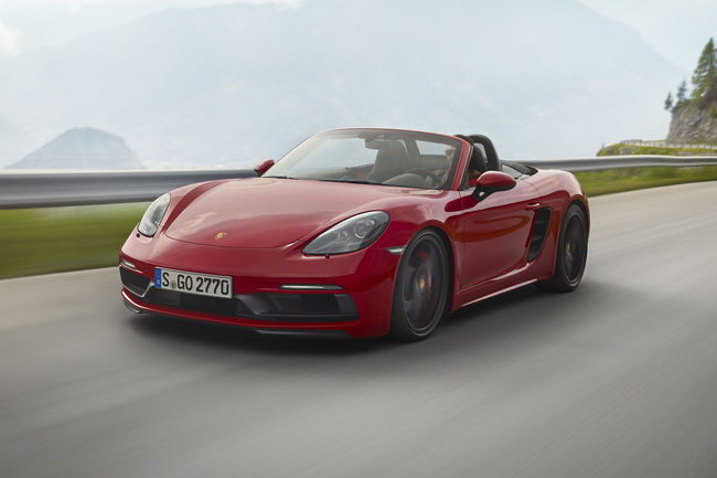 Nouvelles Porsche 718 Boxster et Cayman GTS