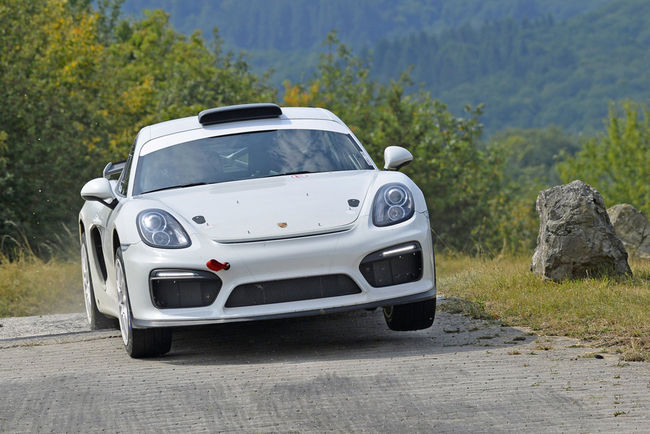 Concept Porsche Cayman GT4 Clubsport Rallye 