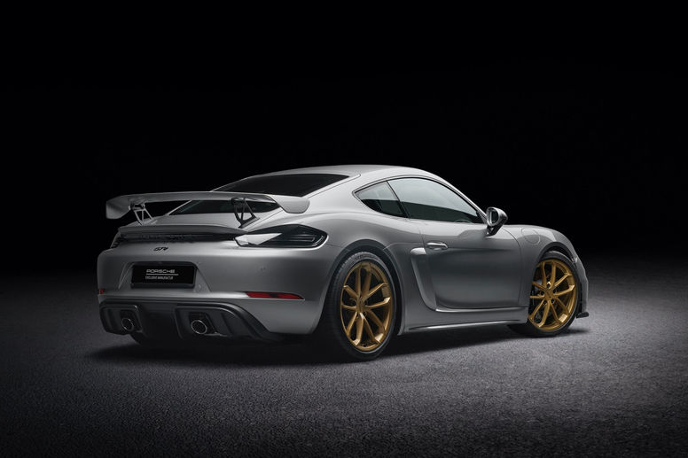 La Porsche 718 Cayman GT4 revue par Porsche Exclusive Manufaktur