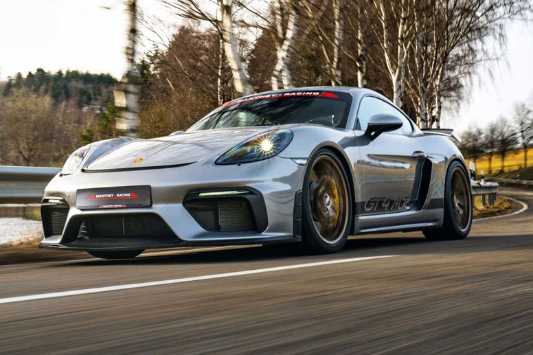 Porsche 718 Cayman GT4 MR par Manthey Racing