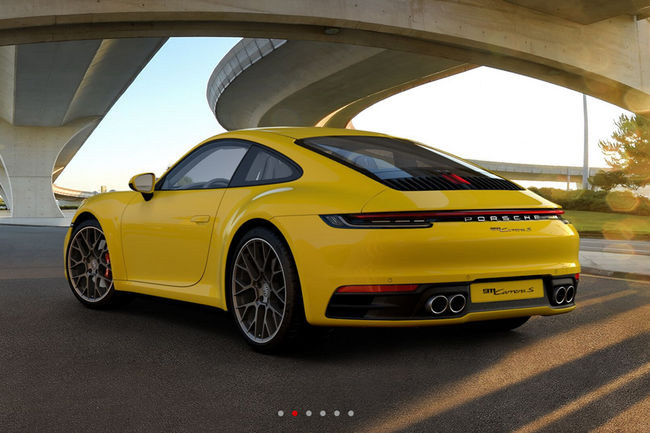 Configurez votre future Porsche 911 (992)