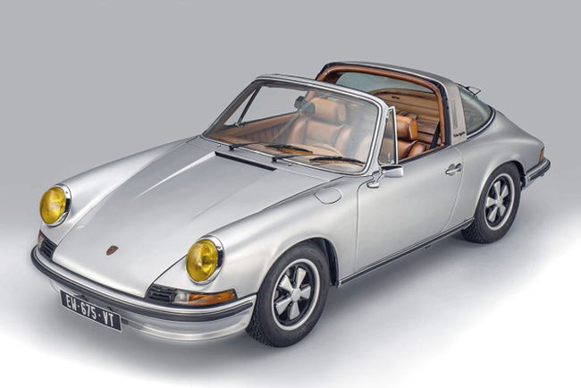 Une Porsche 911 préparée par Berluti aux enchères Sotheby's