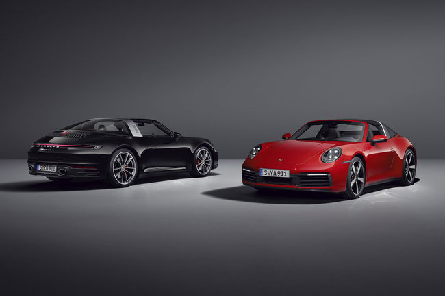 Nouvelle Porsche 911 Targa, belle, mais lourde !