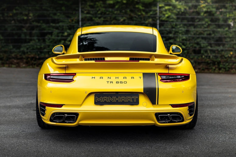 850 ch pour la Porsche 911 Turbo S revue par Manhart 