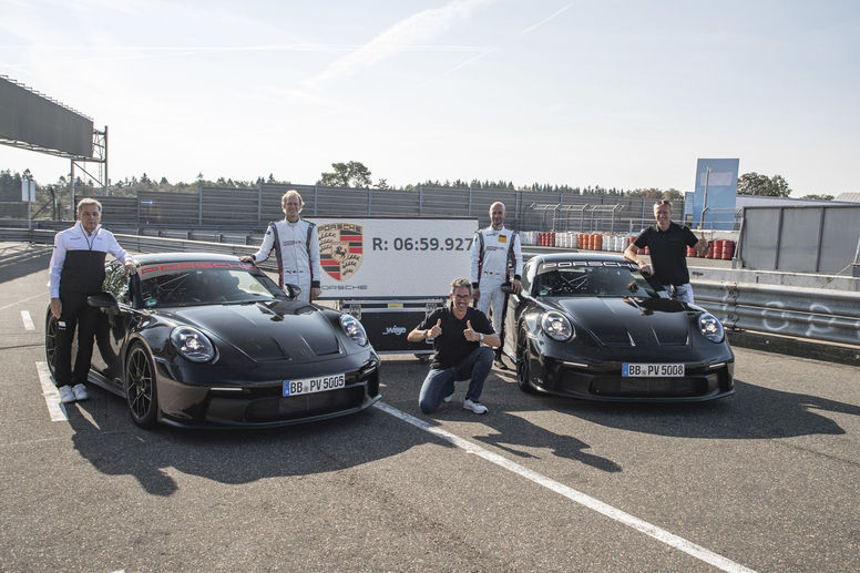 Porsche 911 (992) GT3 : tour embarqué sur la Nordschleife