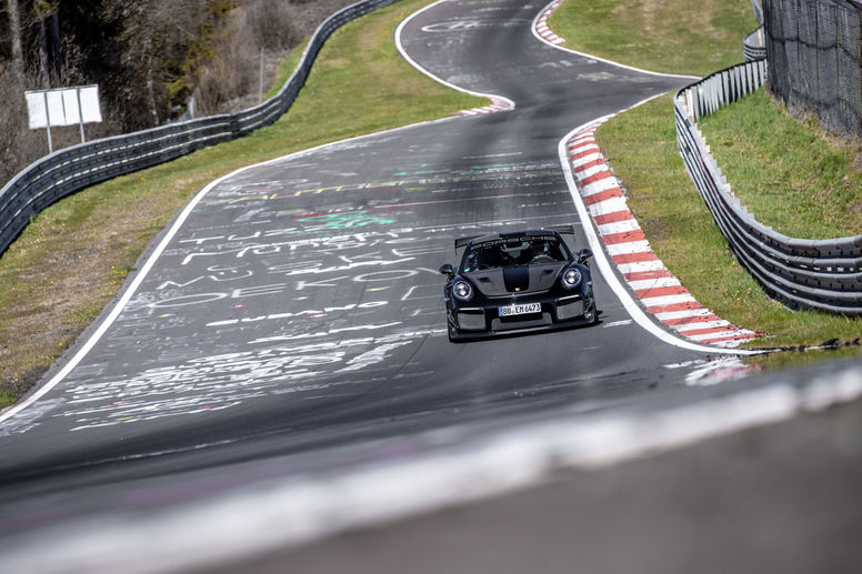 Nouveau record sur le Ring pour la Porsche 911 GT2 RS 