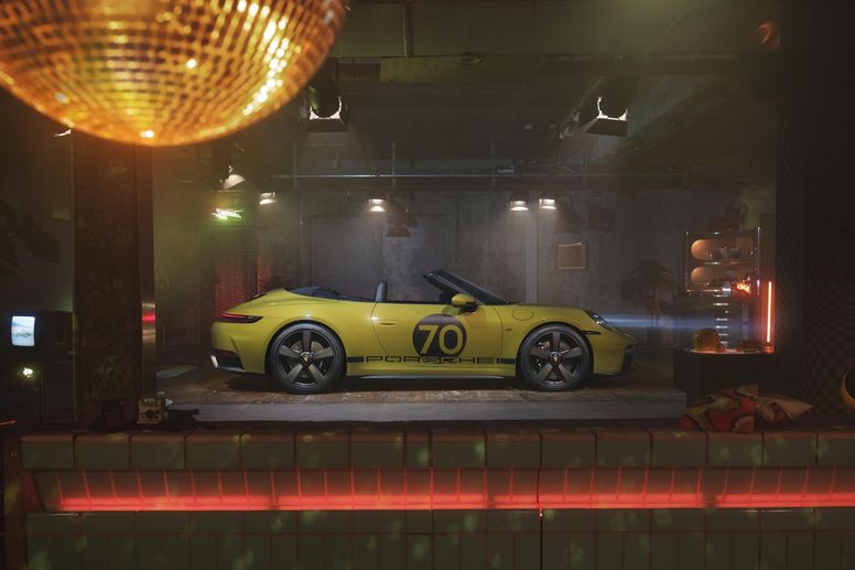 Nouvelle édition limitée Porsche 911 Spirit 70