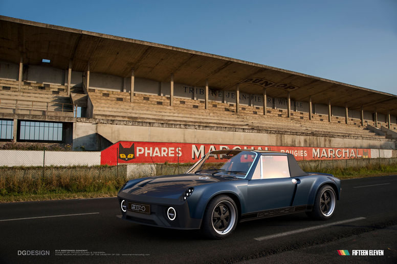 La Porsche 914 revue par Fifteen Eleven Design