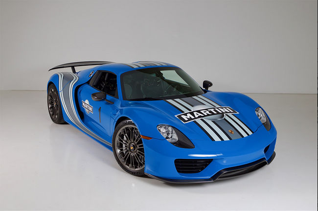 Un one-off Porsche 918 Spyder aux enchères