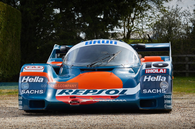 La dernière Porsche 962C produite présentée aux enchères