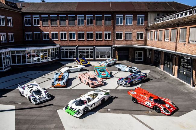 Exposition 50 Years of the Porsche 917 - Colours of Speed