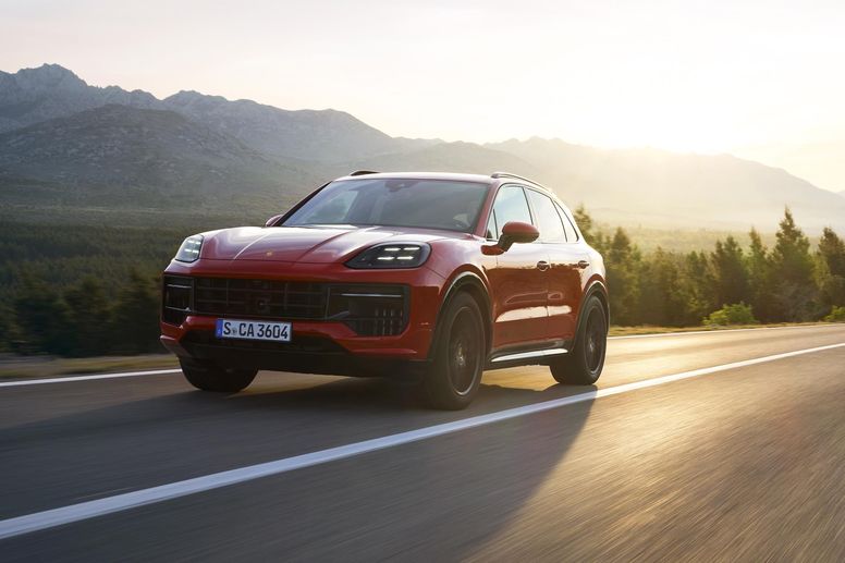 500 ch pour le nouveau Porsche Cayenne GTS