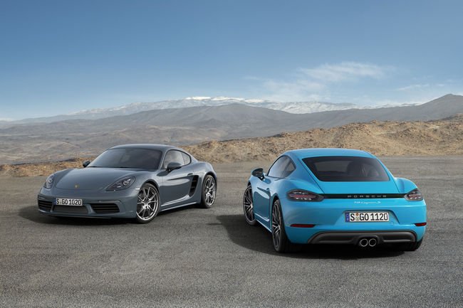 Porsche 718 Cayman et 718 Cayman S