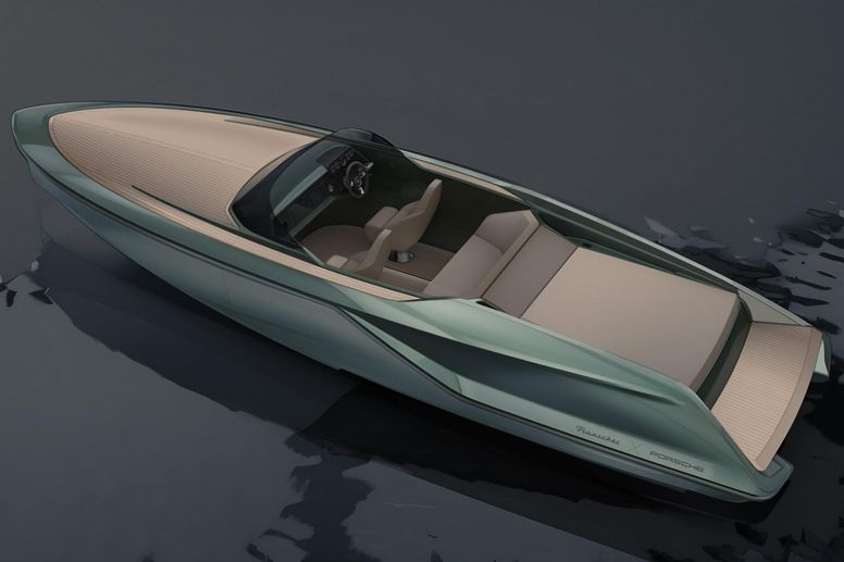 Porsche présente un nouveau hors-bord électrique