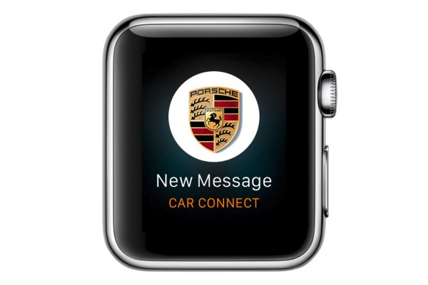 Le Porsche Car Connect arrive sur l'Apple Watch