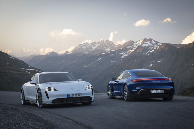 Nouvelles Porsche Taycan Turbo et Turbo S : jusqu'à 761 ch