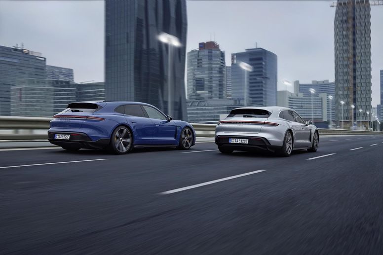 Porsche Taycan Sport Turismo : arrivée en février