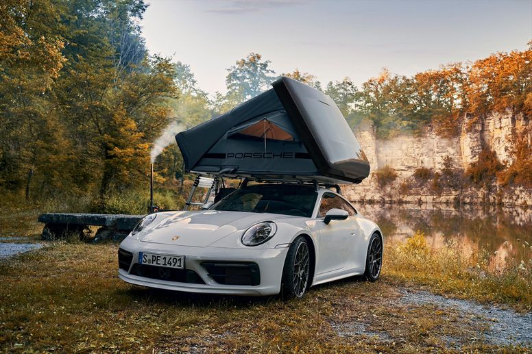 Porsche Tequipment présente une nouvelle tente de toit