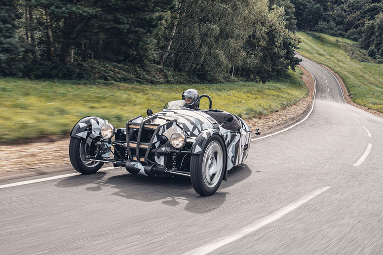 Première images de la nouvelle Morgan à trois roues