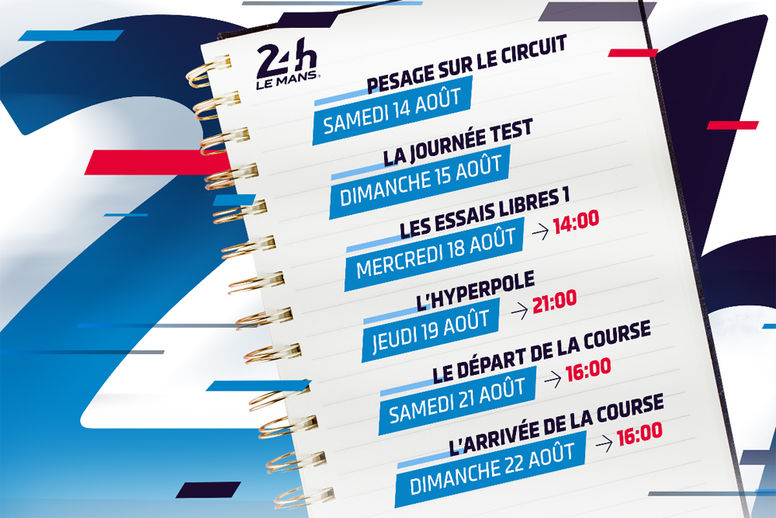 Programme intense pour les 24 Heures du Mans 2021
