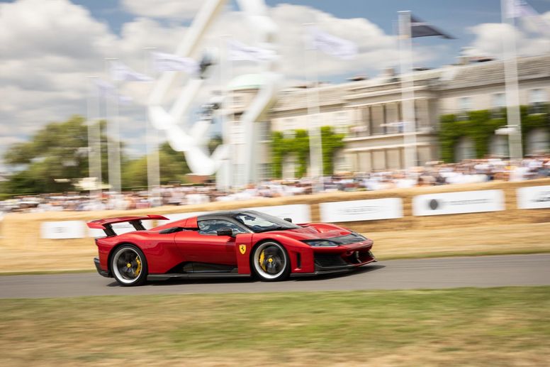 Quatre lancements réussis pour Ferrari à Goodwood