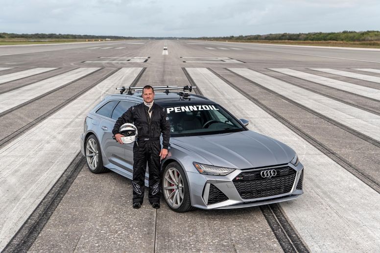 Record insolite pour l'Audi RS 6 Avant d'Hennessey Performance