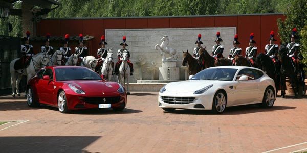 Ferrari et la Reine Elisabeth II