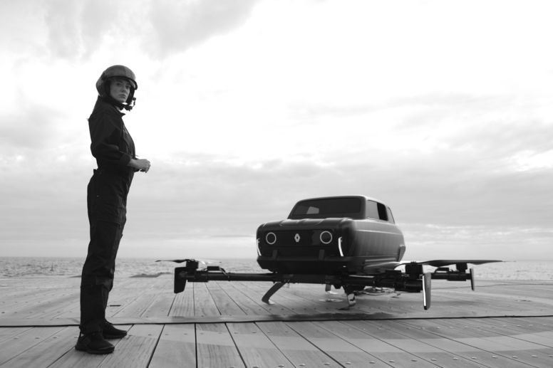 AIR4 : un showcar volant en hommage à la 4L