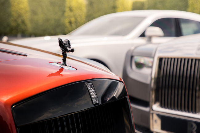 Rolls-Royce au grand complet à Goodwood