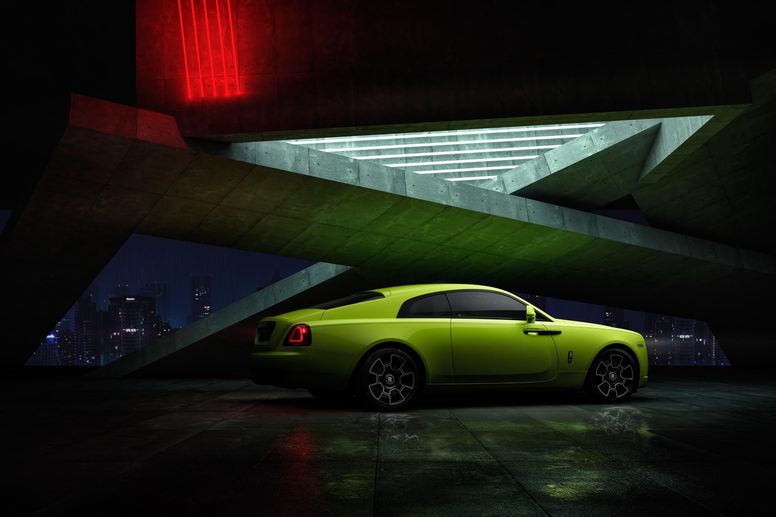 Rolls-Royce Black Badge Neon Nights