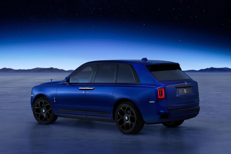 Blue Shadow, une nouvelle collection privée pour la Rolls-Royce Cullinan