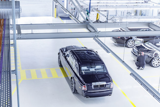 Fin de production pour la Rolls-Royce Phantom