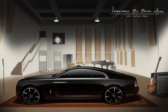 Rolls-Royce Wraith Inspired by British Music