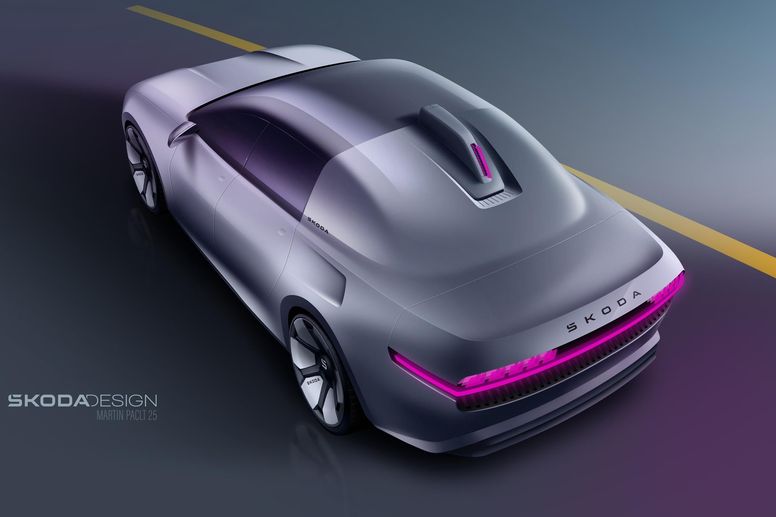 Skoda présente une réinterprétation moderne de la Skoda 100