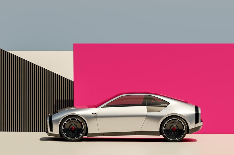 Skoda réinterprète le coupé 110 R dans une version moderne et électrique