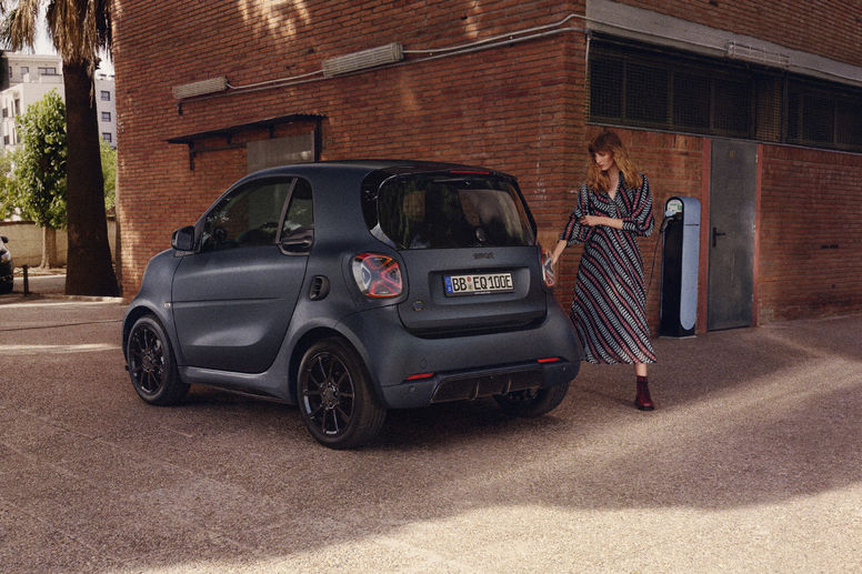 Smart EQ fortwo edition bluedawn : signée Brabus