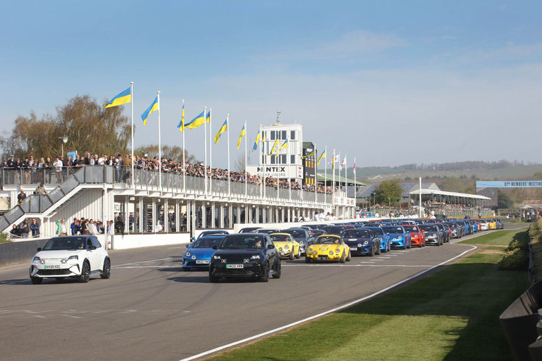 Spectaculaire rassemblement Alpine à Goodwood