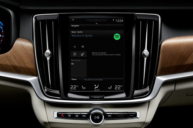 Spotify débarque sur les nouveaux modèles Volvo 