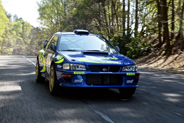 Une Subaru Impreza WRC ex-Colin McRae aux enchères