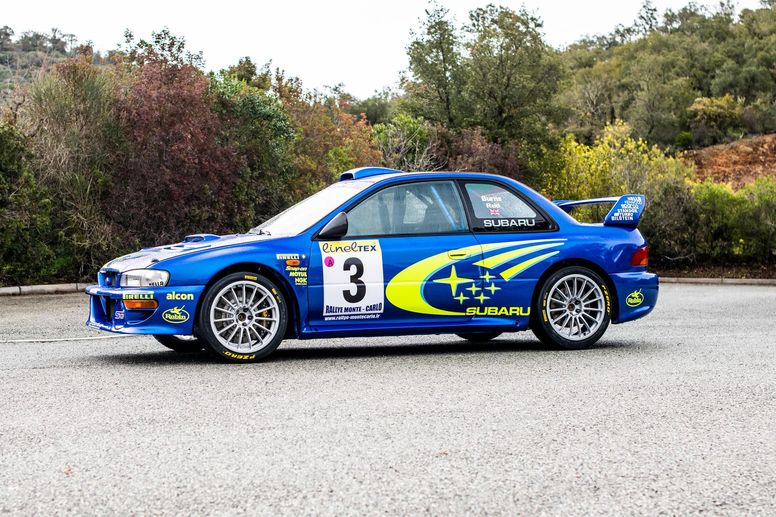 Une Subaru Impreza ex-Richard Burns proposée aux enchères à Goodwood