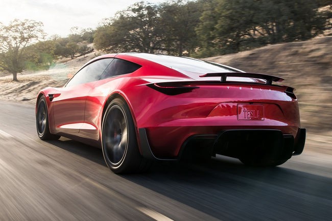 Selon Elon Musk, le Roadster de Tesla pourra... voler!